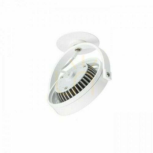 Verifica Kelly Led Dimm Lampă de suprafață cu soclu de încastrat alb 230 V 12 W 24° 3000 K