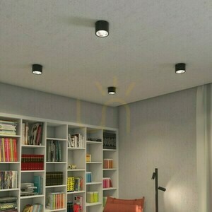 Kelly Led Dimm Plafonieră de plafon negru 230 V 15 W 45° 3000 K small 1