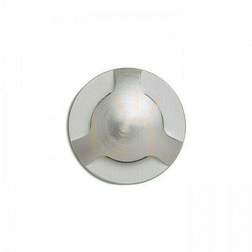 Verifica Corp de iluminat de exterior încastrat Kick Iii aluminiu periat 230 V Led 3 W Ip54 3000 K