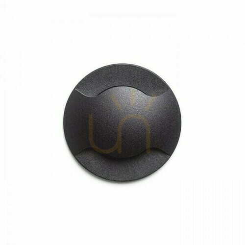 Verifica Corp de iluminat de exterior încastrat Kick Ii Black 230 V Led 3 W Ip54 3000 K