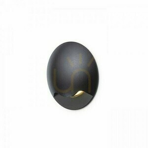 Corp de iluminat de exterior încastrat Kick I Black 230 V Led 3 W Ip54 3000 K small 0