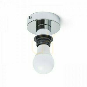 Solo R Abajur de lampă Accesoriu de plafon Crom 230 V E27 53 W. small 1