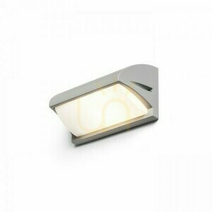 Lampă de perete pentru exterior Mora Silver Grey 230 V E27 18 W Ip54 small 2