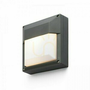 Lampă de perete Delta 215 lampă de perete Antracit 230 V E27 18 W Ip54 small 1