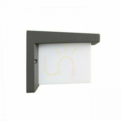 Verifica Aplică Hide Sq lampă de perete Antracit 230 V E27 13 W Ip44