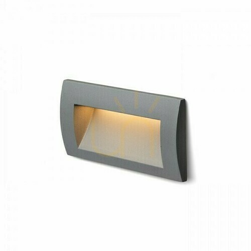 Verifica Gordiq L Antracit, corp de iluminat de exterior încastrat 230 V Led 3 W Ip65 3000 K