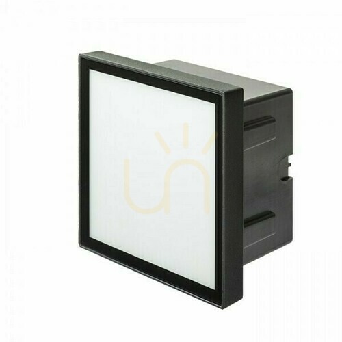 Verifica Dejavu Sq 14 Corp de iluminat de exterior încastrat negru 230 V Led 6 W Ip65 3000 K