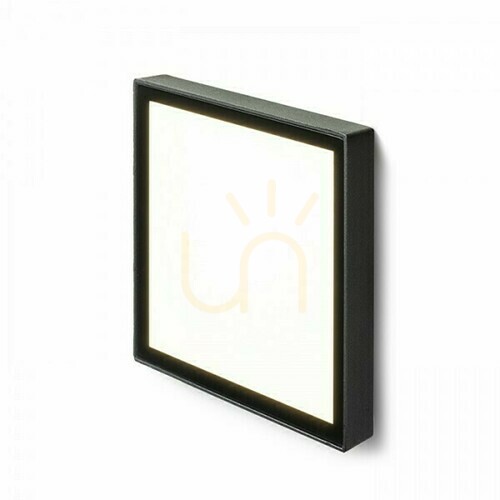 Verifica Dejavu Sq 14 Corp de iluminat de exterior încastrat negru 230 V Led 6 W Ip65 3000 K