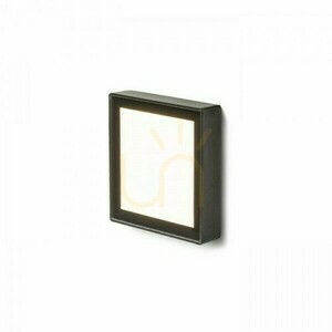 Dejavu Sq 9 Aparat de iluminat exterior încastrat negru 230 V Led 3.5 W Ip65 3000 K small 0