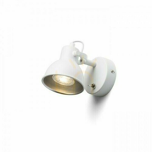 Verifica Aplică de perete Rosita I lampă de perete Alb/Griul argintiu 230 V Led Gu10 9 W.