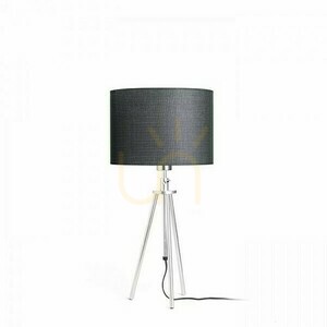Lampă de masă Gardette Aluminiu negru 230 V E27 42 W. small 0