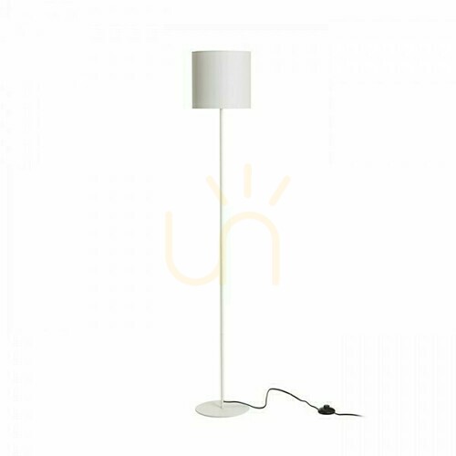 Verifica Etesian Floor Standing Lamp White 230 V E27 28 W.