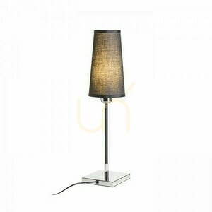 Lampă de masă Lulu Black Chrome 230 V E27 28 W. small 1