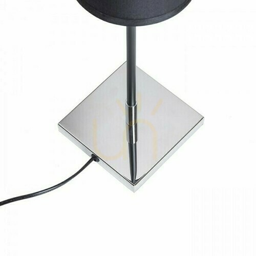Verifica Lampă de masă Lulu Black Chrome 230 V E27 28 W.
