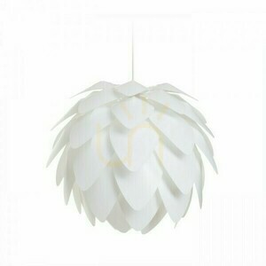 Lampă suspendată Encombre White Pcv 230 V E27 42 W. small 3