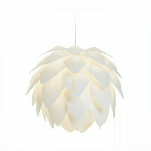 Verifica Lampă suspendată Encombre White Pcv 230 V E27 42 W.
