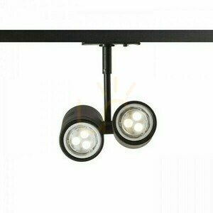 Spot Rendl Beeba II negru pentru șină monofazată, 2 × GU10 small 3