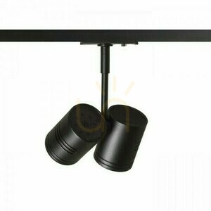 Spot Rendl Beeba II negru pentru șină monofazată, 2 × GU10 small 4