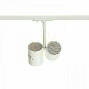 Beeba Ii Spotlight pentru șină monofazată alb 230 V Gu10 2x35 W. small 2