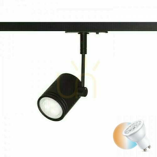 Verifica Beeba I Spotlight pentru șină monofazată negru 230 V Gu10 35 W.