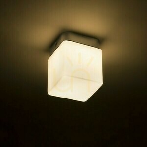 Esica Sq Plafonieră de baie cromată 230 V Led 6 W Ip44 3000 K small 3