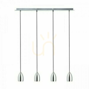 Babades Iv Chrome 230 V Gu10 4x35 W Lampă suspendată. small 1