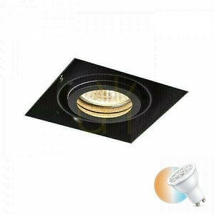 Electra I Black 230 V Gu10 50 W, 230 V Gu10 50 W, corp de iluminat încastrat. small 0