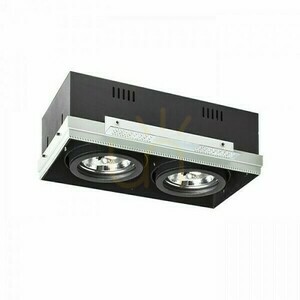 Electra Ii Corp de iluminat încastrat negru 12 V G53 2x50 W. small 2