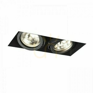 Electra Ii Corp de iluminat încastrat negru 12 V G53 2x50 W. small 0