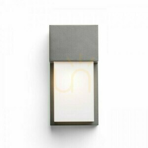 Aplică Chicago lampă de perete Antracit 230 V E27 18 W Ip44 small 1
