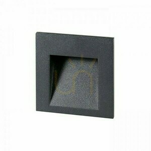 Corp de iluminat de exterior încastrat Tess Sq Anthracite 230 V Led 3 W Ip54 3000 K small 0