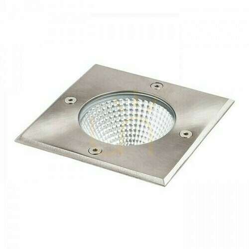 Verifica Corp de iluminat de exterior încastrat Rizz Sq 125 Stainless Steel 230 V Led 7 W 41° Ip67 3000 K
