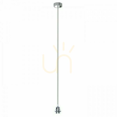 Verifica Set suspendat Rendl HEX R11943 gri/crom E27 15 W