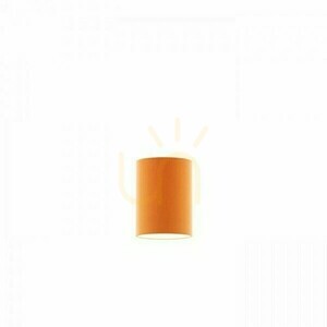 Abajur, abajur Ron 15/20 Chintz Orange/White Pvc Max.. 28 W small 1