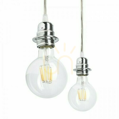 Verifica Set de suspendare Rendl KOMBIX 6 crom CHB+TC+CHF 230V E27 max. 6x15W
