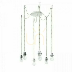 Abajur, abajur de lampă Kombix 6 Hanging Set Chp+Tk+Cho 230 V E27 6x28 W. small 2