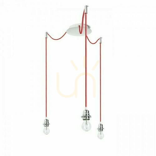 Verifica Abajur, abajur de lampă Kombix 3 Hanging Set Chp+Czk+Cho 230 V E27 3x28 W.