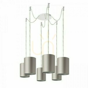 Set de suspensie Rendl KOMBIX 6 R11783, alb/crom, 6 × E27, cabluri de 3 m small 4