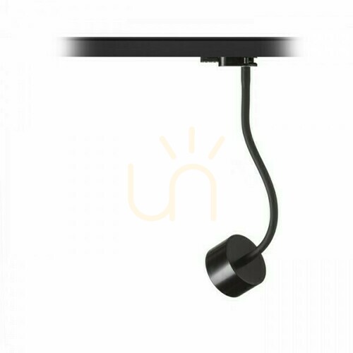 Verifica Pixie Spotlight pe braț flexibil pentru șină trifazată negru 230 V Led Gx53 7 W.