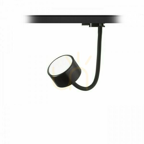 Verifica Pixie Spotlight pe braț flexibil pentru șină trifazată negru 230 V Led Gx53 7 W.