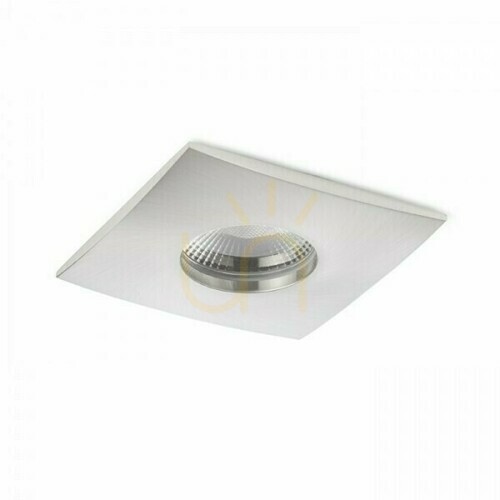 Verifica Corp de iluminat de încastrat Waterboy Sq Nickel Mat 230 V Led 10 W 40° Ip65 3000 K