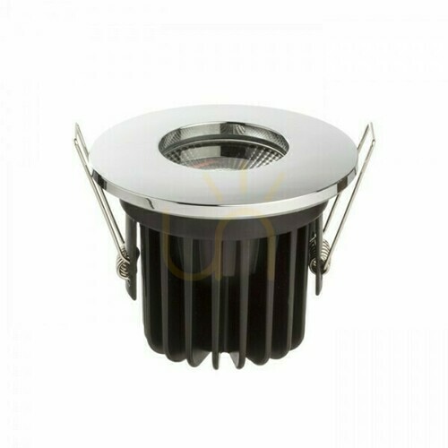 Verifica Corp de iluminat de încastrat Waterboy R Chrome 230 V Led 10 W 40° Ip65 3000 K