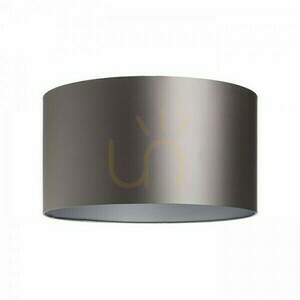 Abajur, abajur Ron 55/30 Monaco Dove Grey/Silverrene Pvc Max Max. 23 W small 0
