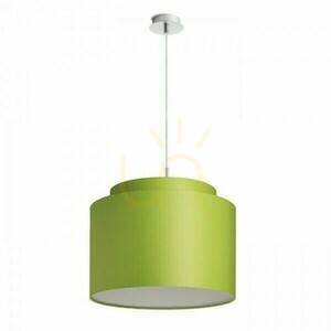 Abajur, abajur dublu 40/30 Chintz Lime/White Pvc Max.. 23 W small 4