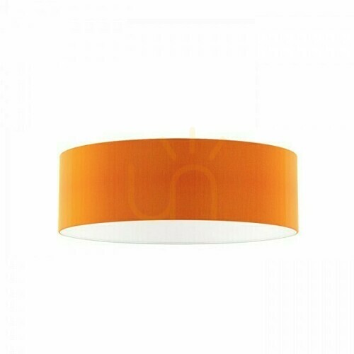 Verifica Abajur, abajur Ron 60/19 Chintz Orange/White Pvc Max Max. 23 W