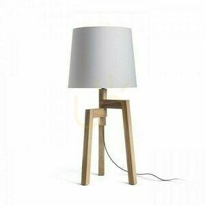Abajur de lampă, Conny 35/30 Floor Polycotton White/White PVC Max Abajur de lampă Max. 23 W small 1