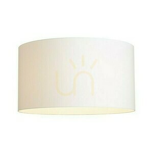 Abajur de lampă, Ron 55/30 policotonă alb/alb Pvc Max Max Abajur de lampă. 23 W small 1