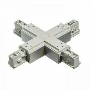 Eutrac Lighting Bus X Switch Silver Gray 230 V small 2