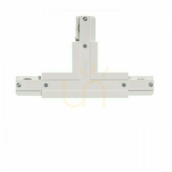 Vedere Conector T Rendl Eutrac, polaritate stânga, alb, 230 V, R11335 Conector T Rendl Eutrac, polaritate stânga, alb, 230 V, R11335