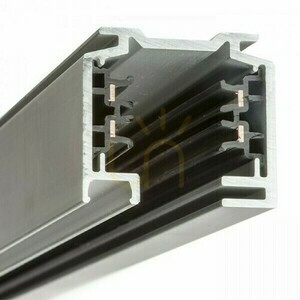 Eutrac Lighting Bus 3m 3 Phase Silver Grey 230 V small 2